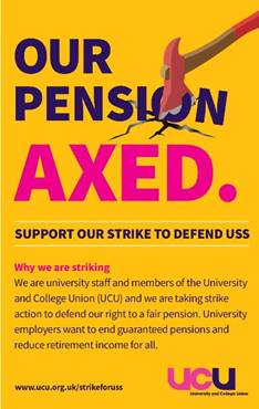 Support our strike to defend USS