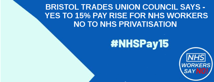 15% pay rise for all NHS Workers